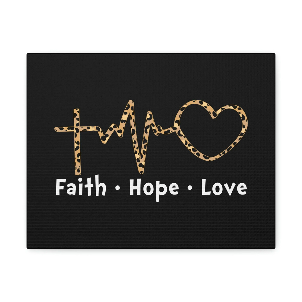 Scripture Walls Faith, Hope, Love 1 Corinthians 13:13 Heartbeart Christian Wall